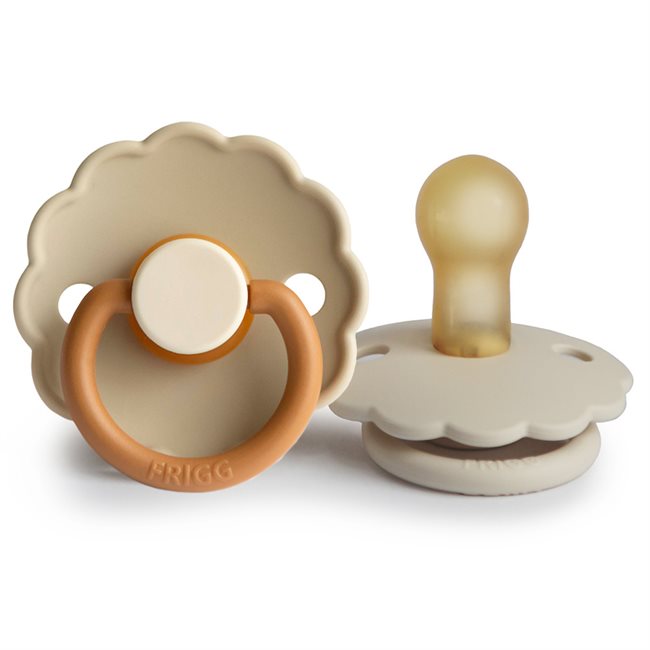 FRIGG Daisy - Round Latex 2-Pack Pacifiers 1 | Casa Childrenswear