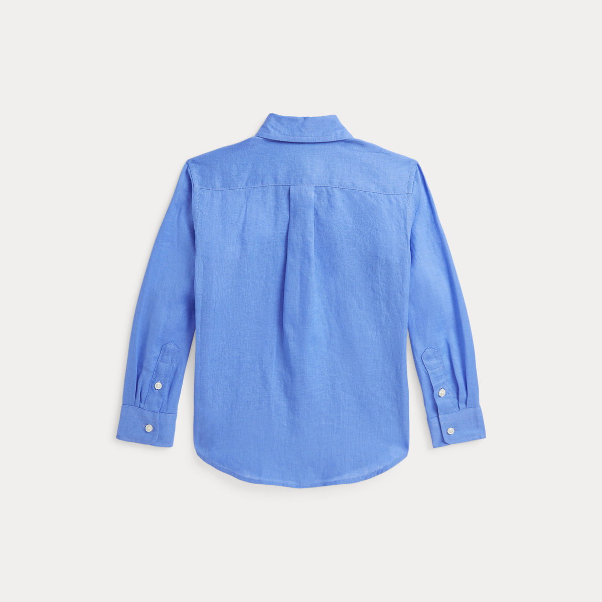 Ralph Lauren Blue Linen Shirt | Casa Childrenswear