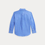 Ralph Lauren Blue Linen Shirt | Casa Childrenswear