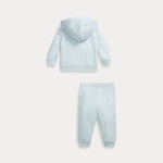 Baby Boys Blue Hoodie & Jogger Set