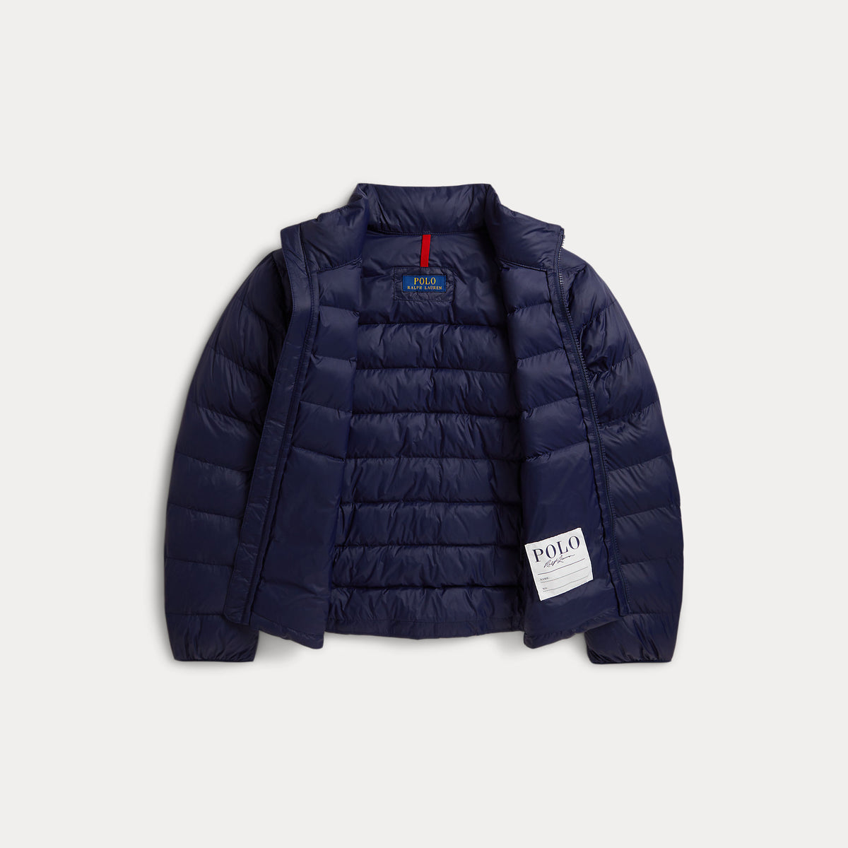 Boys Navy Woven Bomber Jacket