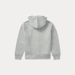Boys Grey Full Zip Hoodie