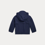 Ralph Lauren Boys Navy Shell Windbreaker - back view