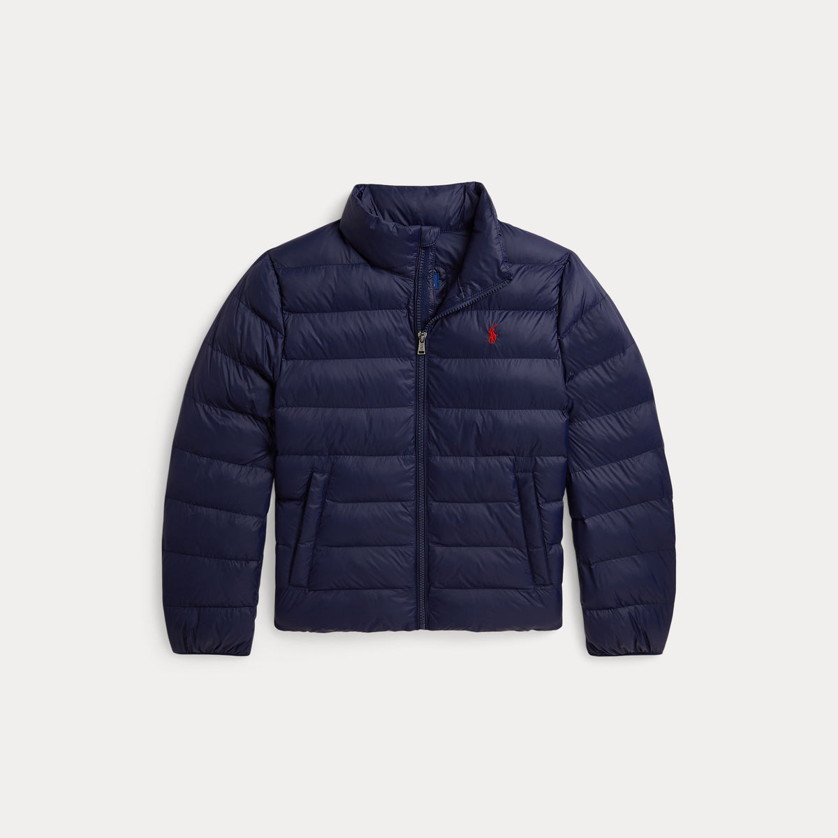 Boys Navy Woven Bomber Jacket