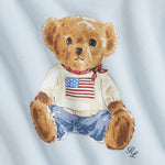 Ralph Lauren Baby Boys Blue Bear Print Tracksuit Set | Casa Childrenswear