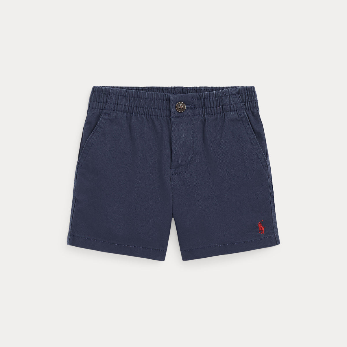 Ralph Lauren Baby Boys Navy Twill Short | Casa Childrenswear