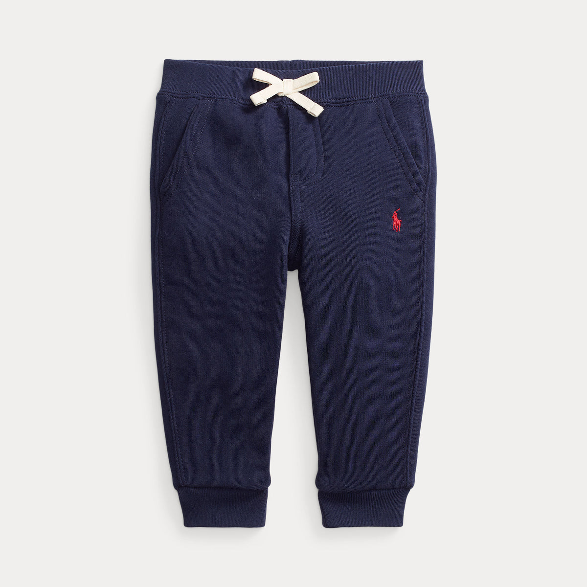 Ralph Lauren Baby Boys Navy Joggers | Casa Childrenswear