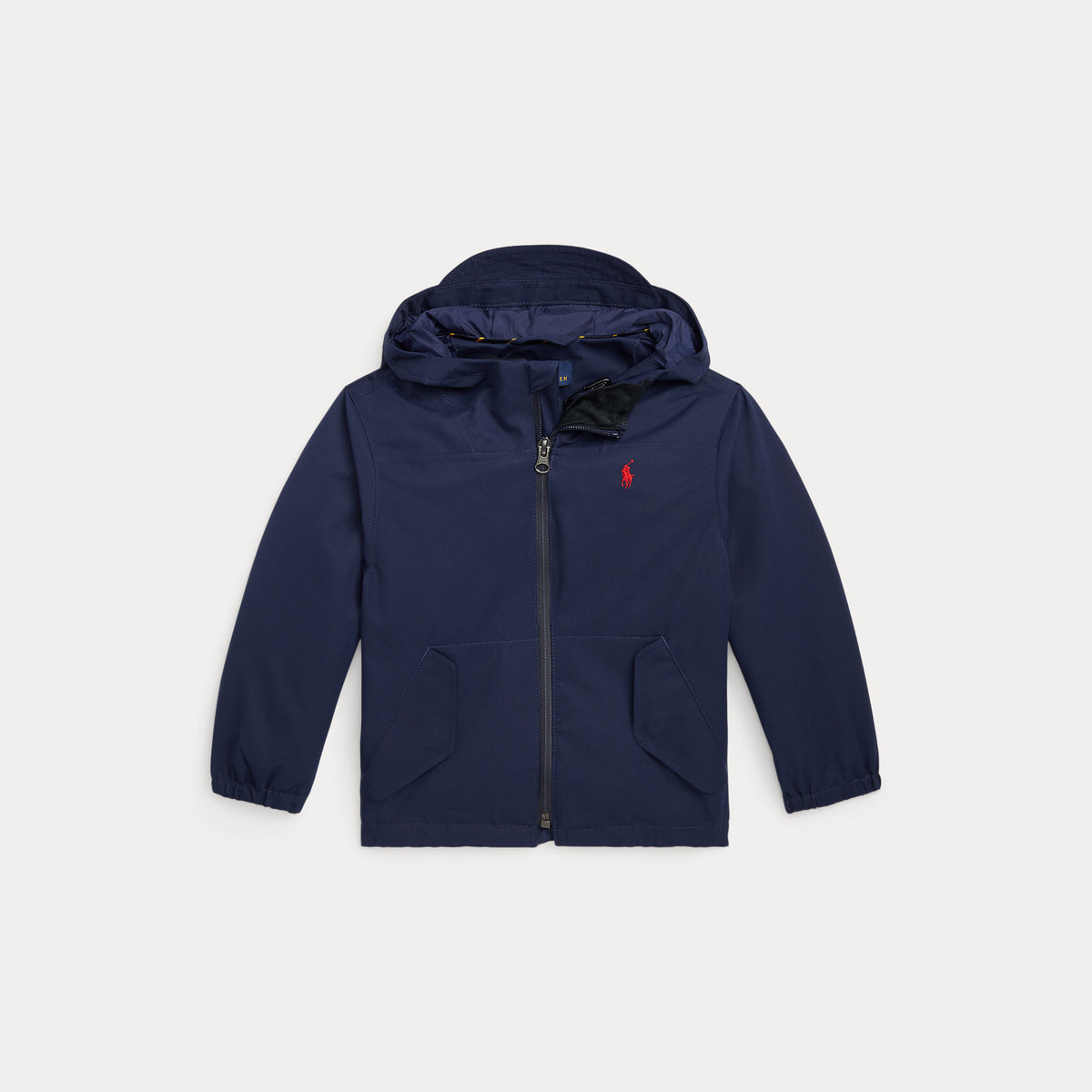 Ralph Lauren Boys Navy Shell Windbreaker - front view