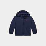 Ralph Lauren Boys Navy Shell Windbreaker - front view