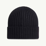 Moncler Enfant Black Beanie | Casa Childrenswear