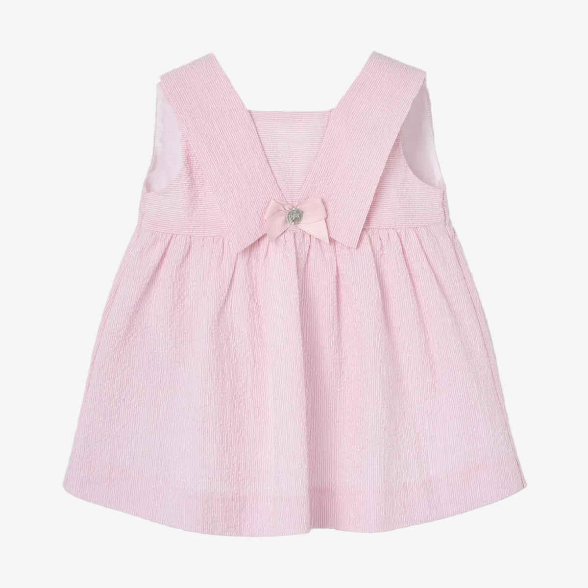 Paz Rodriguez Baby Girls Pink Woven Dress | Casa Childrenswear