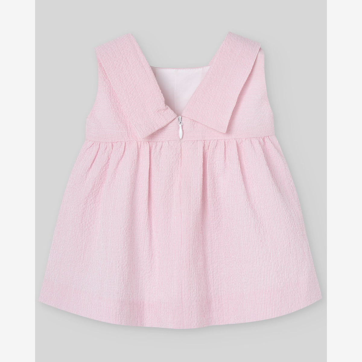 Paz Rodriguez Baby Girls Pink Woven Dress | Casa Childrenswear