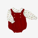 Baby Red Romper Set