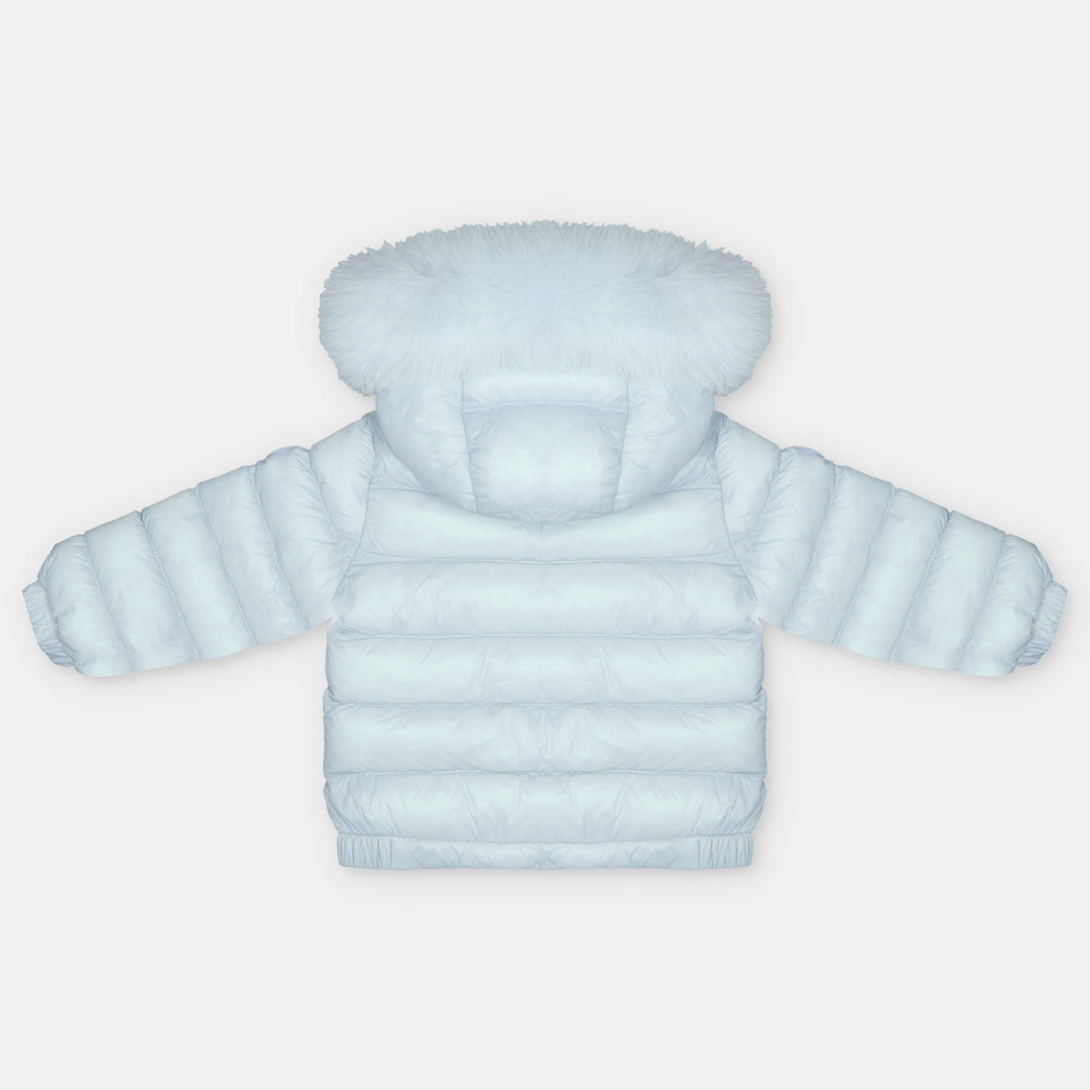 Martin Aranda Infant Boys Blue Puffer Jacket - back view