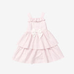 Caramelo Girls Layered Pink Ruffle Dress | Casa Childrenswear