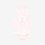 Caramelo Girls Pink Sailor Dress and Pant Set | Casa Childrenswear