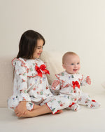 Caramelo Baby Girls Xmas Sleepsuit | Casa Childrenswear