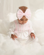 Caramelo Baby Girls Ivory Frill Babygrow | Casa Childrenswear