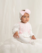Caramelo Baby Girls Ivory Frill Babygrow | Casa Childrenswear