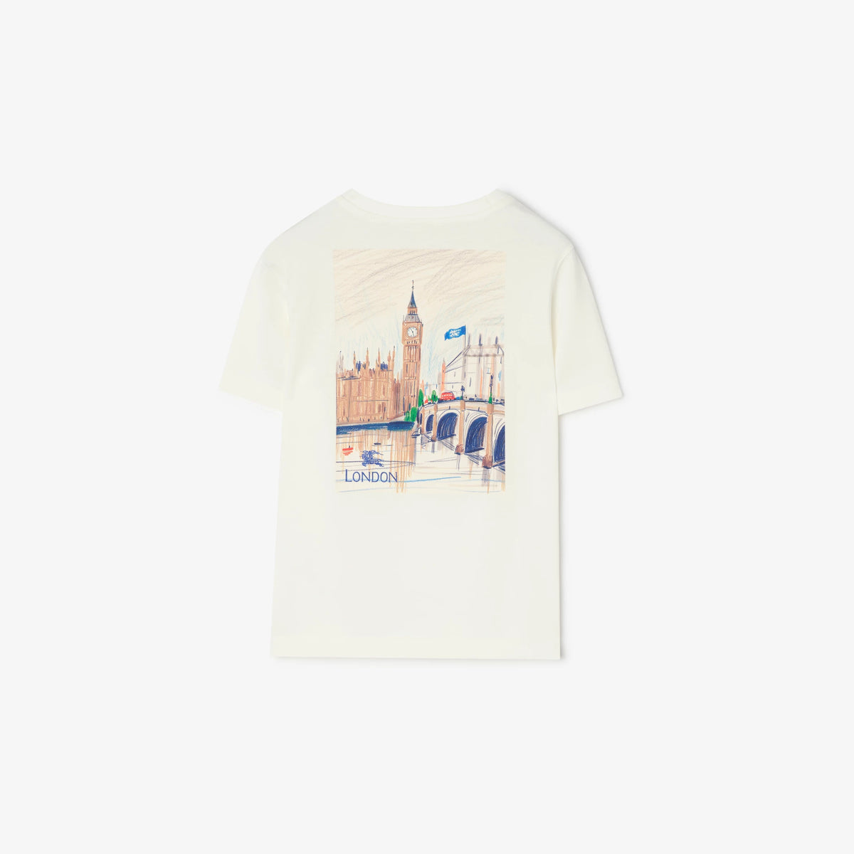 Baby Boys White London T-Shirt