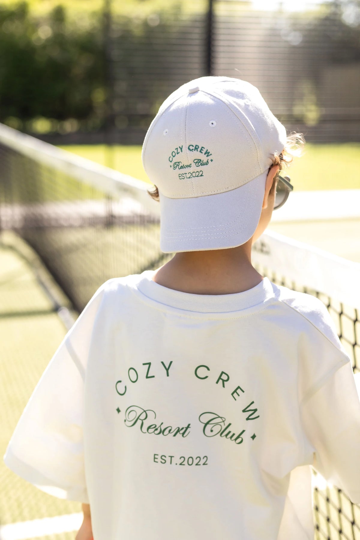 Cozy Crew Resort Club Tee - Ash Grey