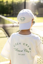 Cozy Crew Resort Club Tee - Ash Grey