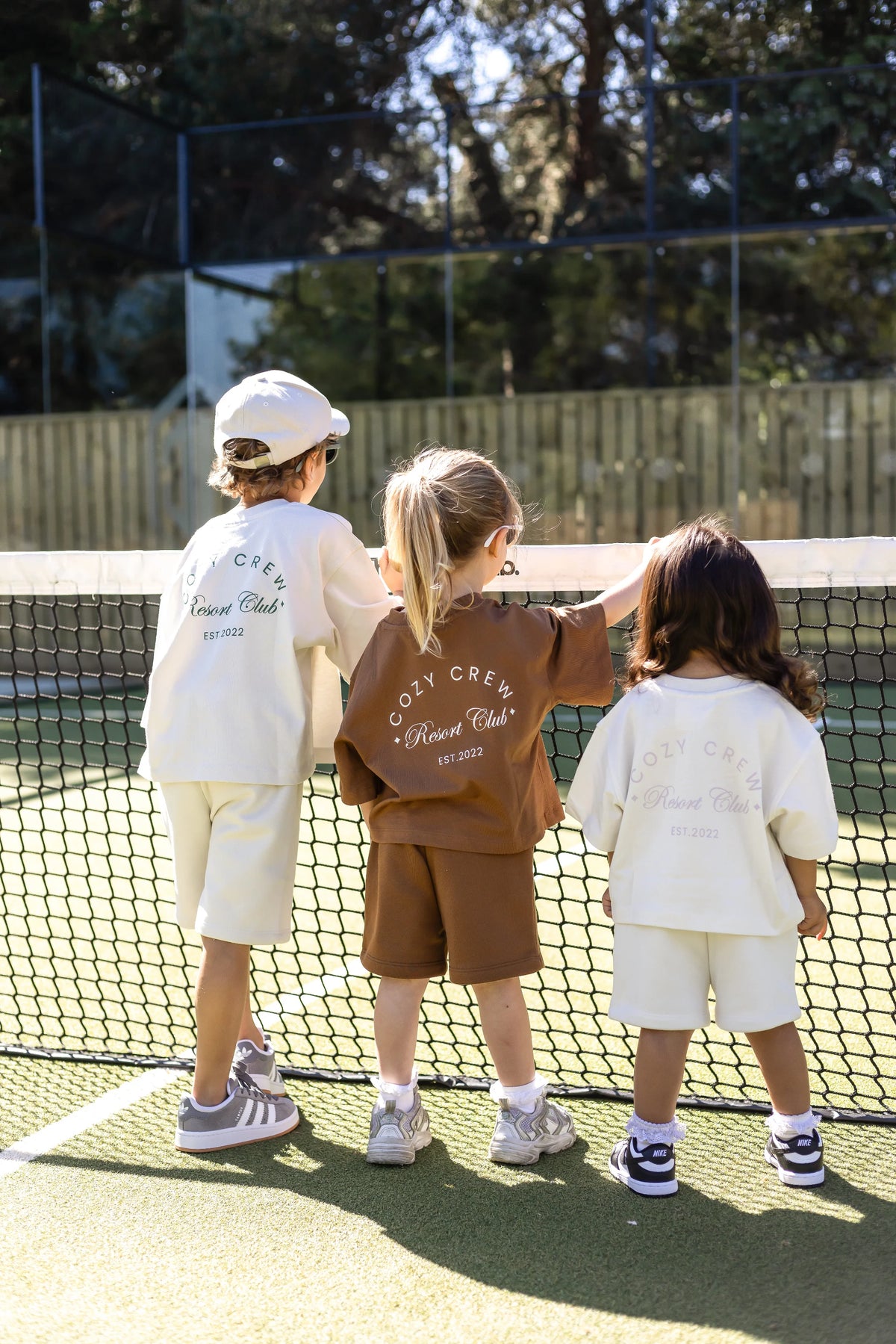 Cozy Crew Resort Club Tee - Ash Grey