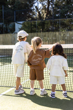 Cozy Crew Resort Club Tee - Ash Grey