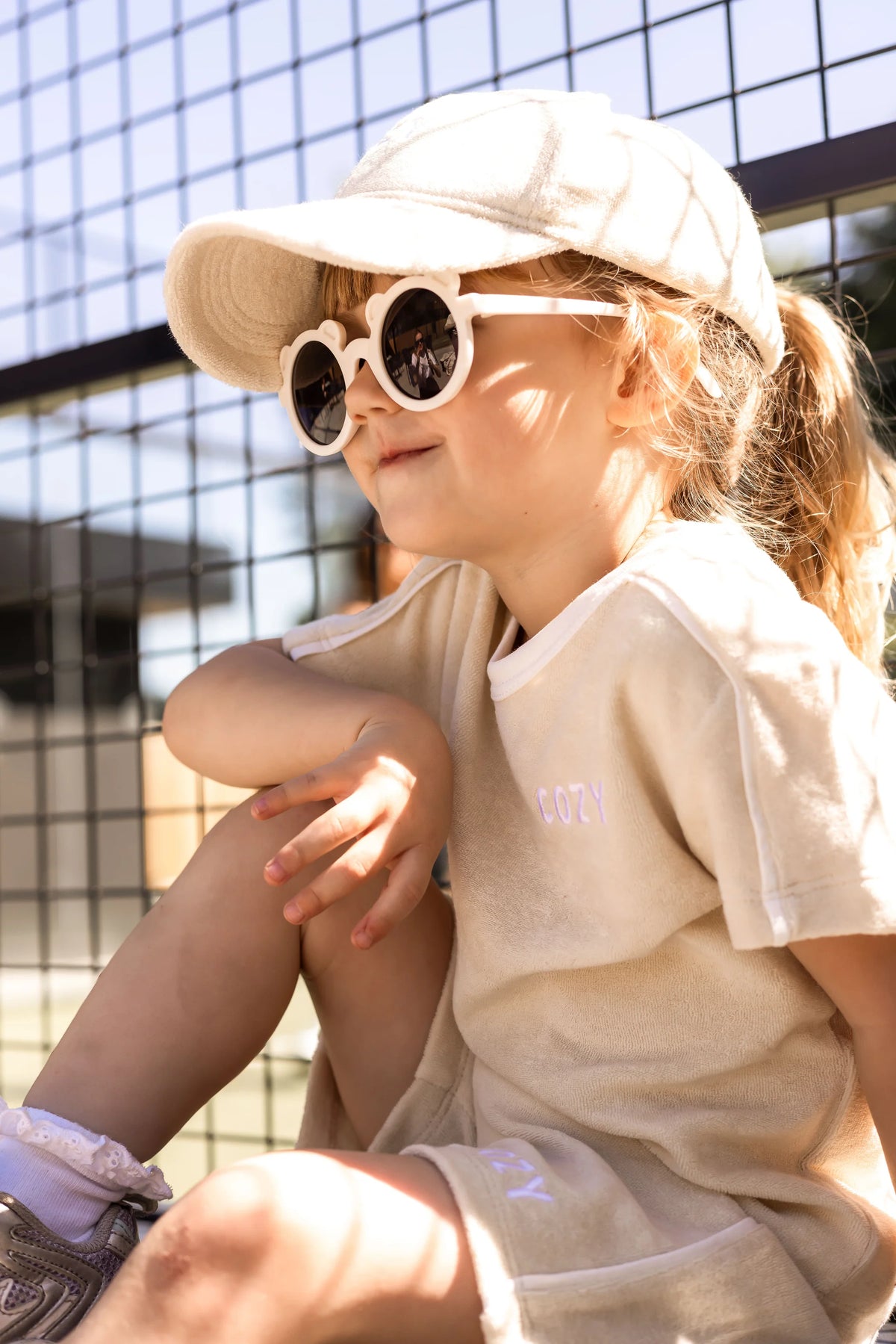 COZY Terry Towelling Tee - Sand