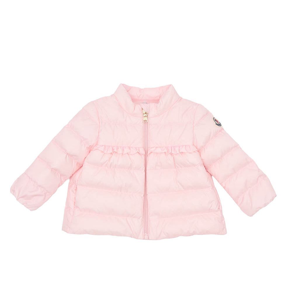 Moncler Enfant Baby Girls Pink Zazife Jacket | Casa Childrenswear