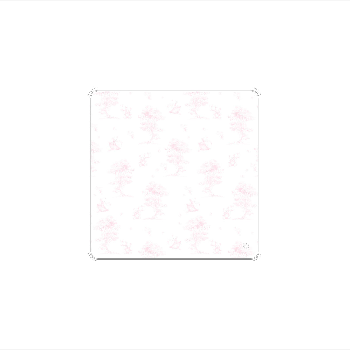Patachou Pink Velour Blanket | Casa Childrenswear