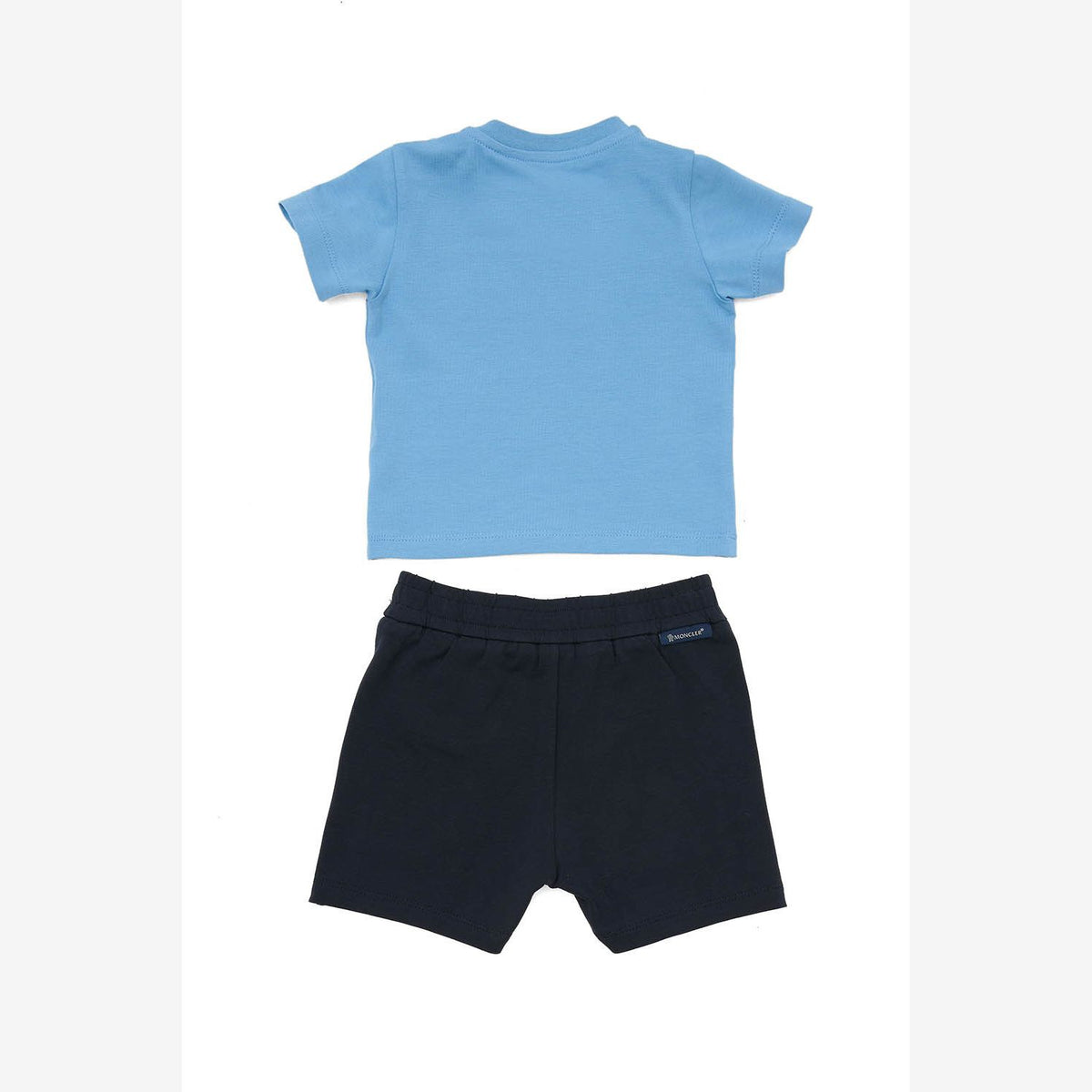 Moncler Enfant Boys Blue & Navy Short Set | Casa Childrenswear