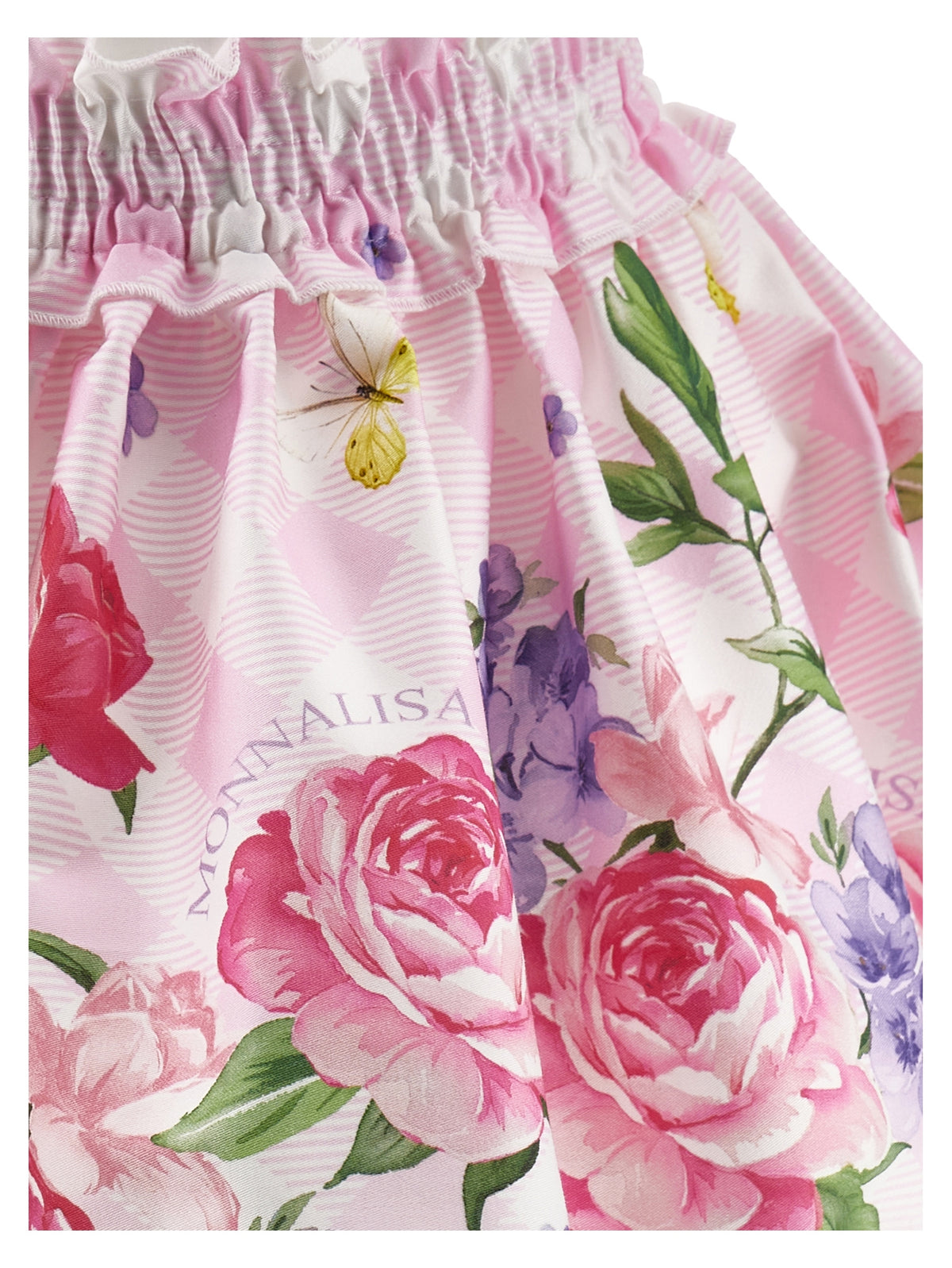 Monnalisa Girls Flower Print Skirt | Casa Childrenswear