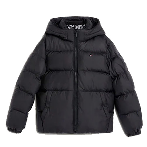 Black Essential Down Jacket