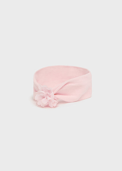 Blush Headpiece And Sock Set