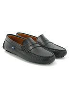 Atlanta Mocassins Athletes Black Smooth Leather | Casa Childrenswear