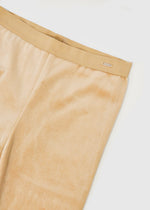Mayoral Toffee Velvet Leggings | Casa Childrenswear