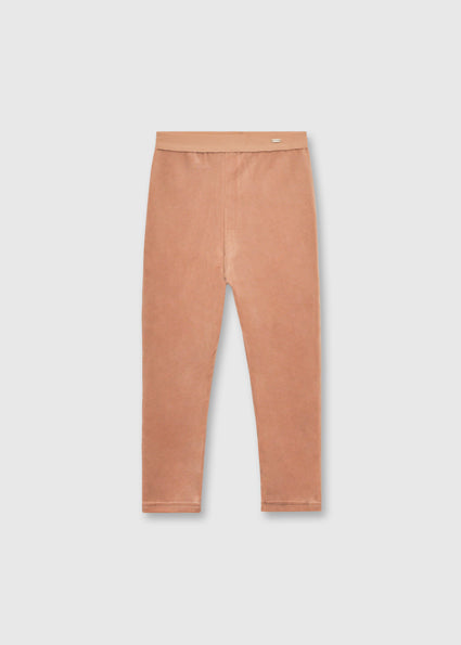 Pink Velvet Leggings