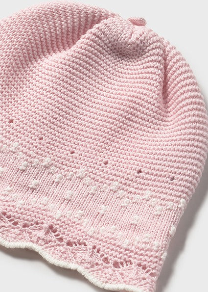 Pink Leg Warmer & Hat Set