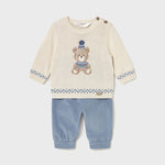 Mayoral Trouser & Teddy Sweater Set | Casa Childrenswear