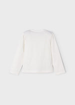 Cream Navy Trio Long Sleeve T-Shirt