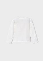 Cream Pink Trio Long Sleeve T-Shirt