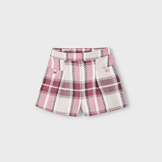Cherry Plaid Shorts