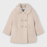 Sand Knitted Fur Coat