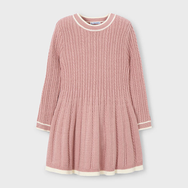 Pink Knitted Dress