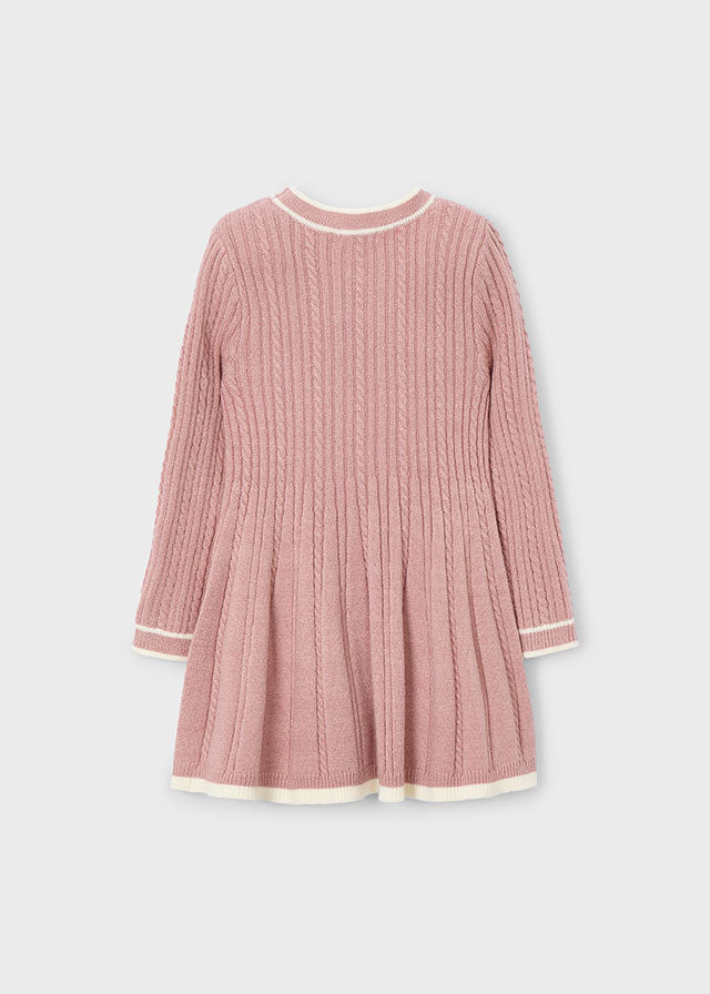 Pink Knitted Dress