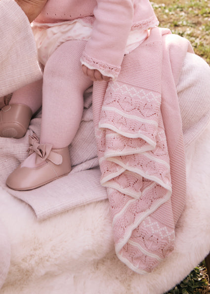 Pink Cotton Shawl