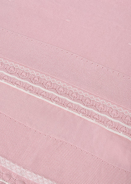 Pink Cotton Shawl