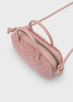 Pink Faux Fur Handbag