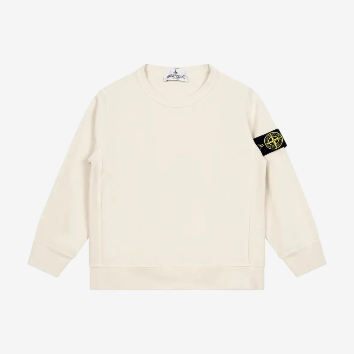 Stone Island Beige Logo Sweatshirt | Casa Childrenswear